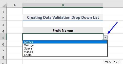 รายการตรวจสอบความถูกต้องของข้อมูลด้วย VBA ใน Excel (7 แอปพลิเคชัน)