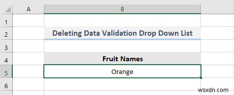 รายการตรวจสอบความถูกต้องของข้อมูลด้วย VBA ใน Excel (7 แอปพลิเคชัน)