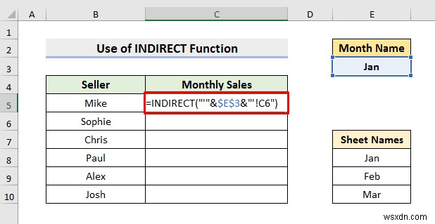 วิธีการเลือกจากเมนูดร็อปดาวน์และดึงข้อมูลจากชีตต่างๆ ใน ​​Excel