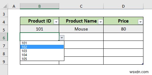 วิธีการเลือกจากเมนูดร็อปดาวน์และดึงข้อมูลจากชีตต่างๆ ใน ​​Excel