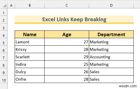 เหตุใดลิงก์ Excel ของฉันจึงหยุดทำงาน (3 เหตุผลในการแก้ปัญหา)