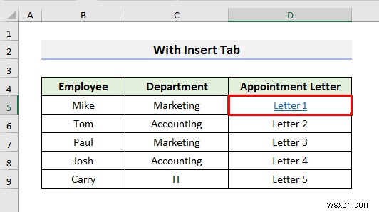 วิธีการไฮเปอร์ลิงก์ไฟล์ PDF หลายไฟล์ใน Excel (3 วิธี)