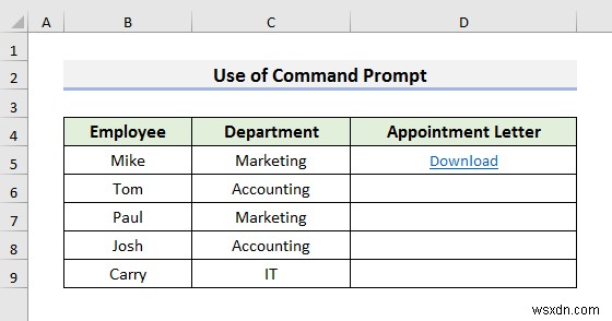 วิธีการไฮเปอร์ลิงก์ไฟล์ PDF หลายไฟล์ใน Excel (3 วิธี)