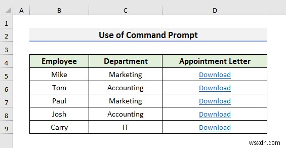 วิธีการไฮเปอร์ลิงก์ไฟล์ PDF หลายไฟล์ใน Excel (3 วิธี)