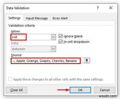 วิธีการเพิ่มตัวเลือกว่างลงในรายการแบบเลื่อนลงใน Excel (2 วิธี)