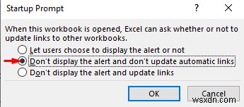 [แก้ไขแล้ว!]  เวิร์กบุ๊กนี้มีลิงก์ไปยังแหล่งข้อมูลอื่น  ข้อผิดพลาดใน Excel