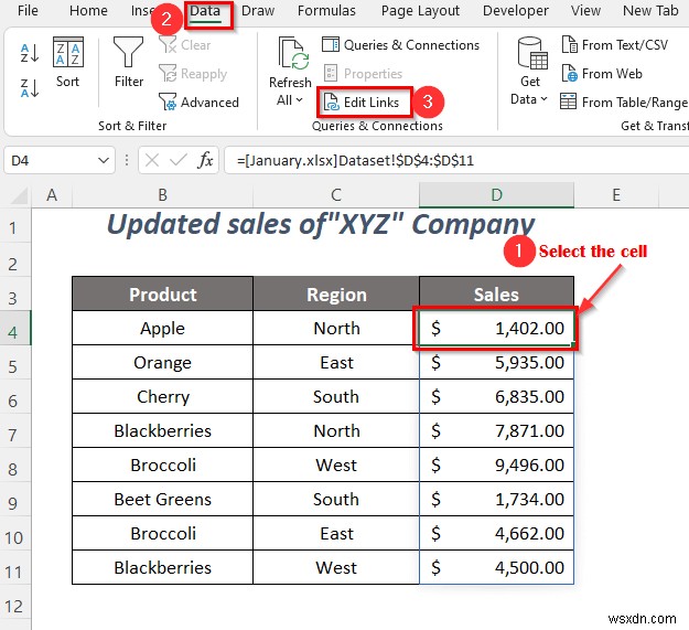 [แก้ไข]:Excel แก้ไขลิงก์ เปลี่ยนแหล่งที่มาไม่ทำงาน