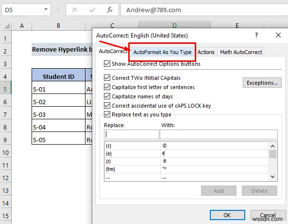 วิธีการลบไฮเปอร์ลิงก์อย่างถาวรใน Excel (4 วิธี)