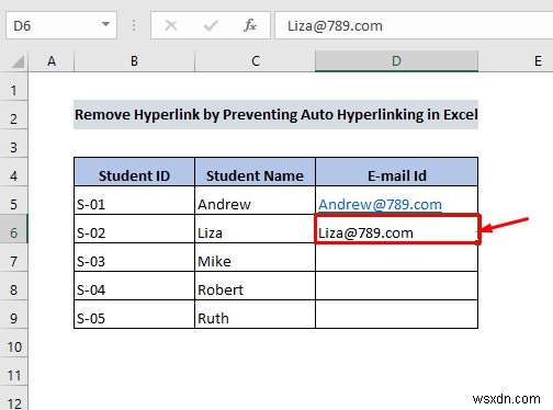 วิธีการลบไฮเปอร์ลิงก์อย่างถาวรใน Excel (4 วิธี)