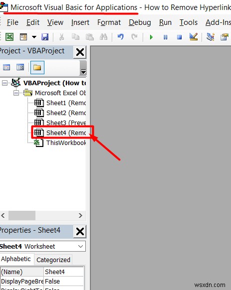 วิธีการลบไฮเปอร์ลิงก์อย่างถาวรใน Excel (4 วิธี)