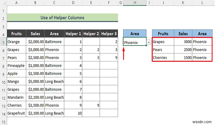 รายการตรวจสอบความถูกต้องของข้อมูล Excel พร้อมตัวกรอง (2 ตัวอย่าง)