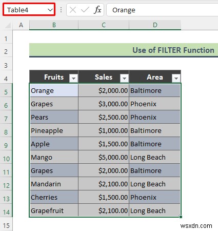 รายการตรวจสอบความถูกต้องของข้อมูล Excel พร้อมตัวกรอง (2 ตัวอย่าง)