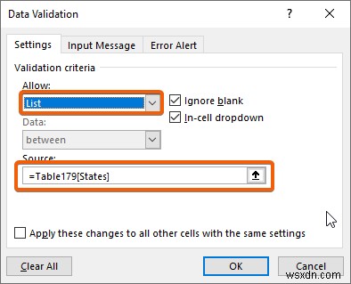 วิธีสร้างรายการตรวจสอบข้อมูลจากตารางใน Excel (3 วิธี)