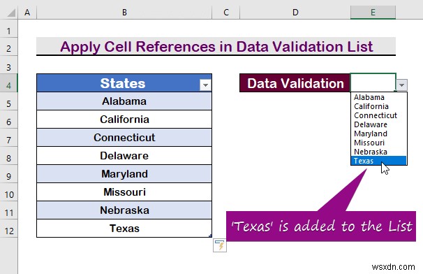 วิธีสร้างรายการตรวจสอบข้อมูลจากตารางใน Excel (3 วิธี)