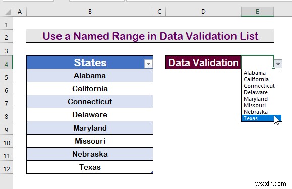 วิธีสร้างรายการตรวจสอบข้อมูลจากตารางใน Excel (3 วิธี)