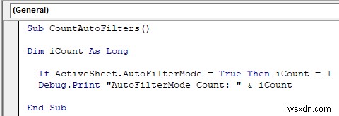 Excel VBA เพื่อตรวจสอบว่า AutoFilter เปิดอยู่ (4 วิธีง่ายๆ)