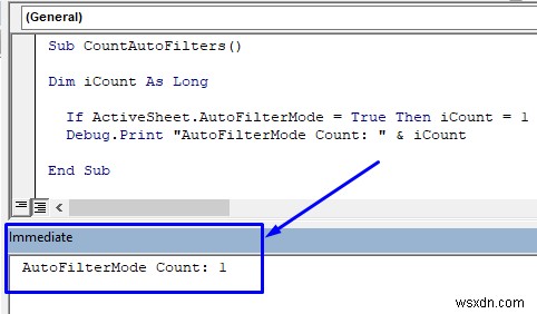 Excel VBA เพื่อตรวจสอบว่า AutoFilter เปิดอยู่ (4 วิธีง่ายๆ)