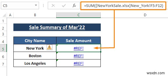 [แก้ไข:] แก้ไขลิงก์ใน Excel ไม่ทำงาน