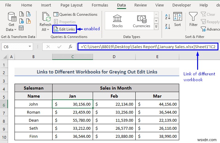 7 โซลูชันสำหรับ Greyed Out แก้ไขลิงก์หรือเปลี่ยนตัวเลือกแหล่งที่มาใน Excel 