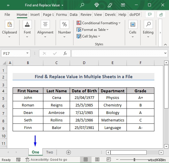 วิธีค้นหาและแทนที่ค่าในไฟล์ Excel หลายไฟล์ (3 วิธี)