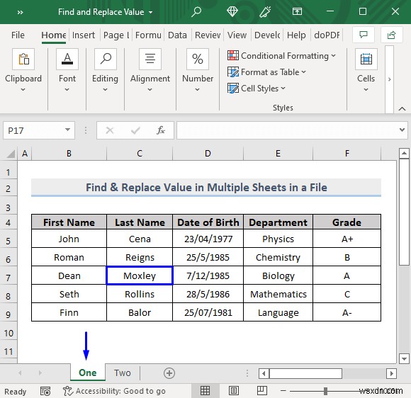 วิธีค้นหาและแทนที่ค่าในไฟล์ Excel หลายไฟล์ (3 วิธี)