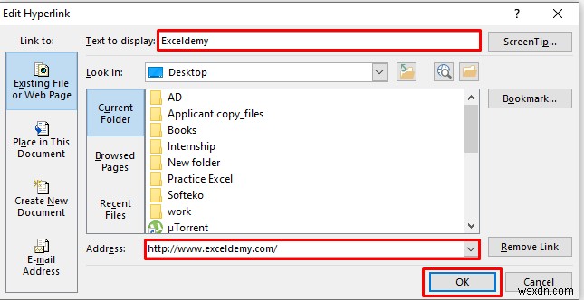 วิธีการไฮเปอร์ลิงก์หลายเซลล์ใน Excel (3 วิธี)