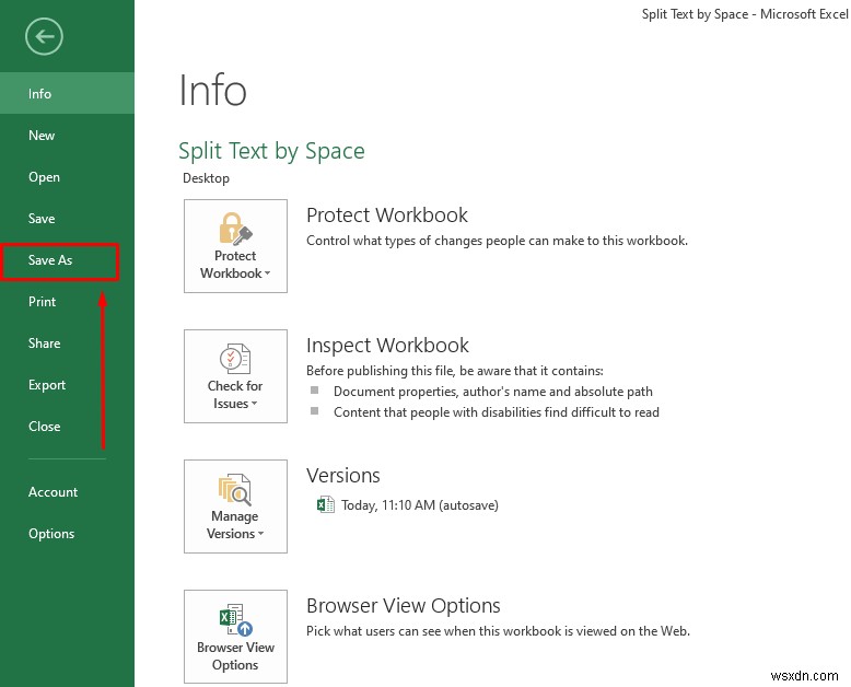 วิธีการแปลง Excel เป็นไฟล์ข้อความด้วยตัวคั่นไพพ์ (2 วิธี)