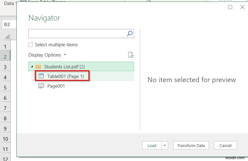 วิธีแปลง PDF เป็นตารางใน Excel (3 วิธี) 