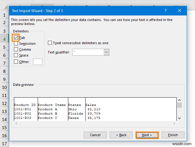 วิธีการแปลง Notepad เป็น Excel ด้วยคอลัมน์ (5 วิธี)