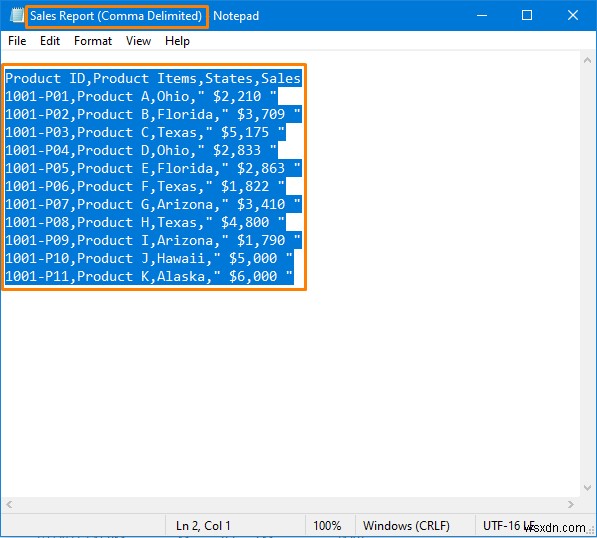 วิธีการแปลง Notepad เป็น Excel ด้วยคอลัมน์ (5 วิธี)