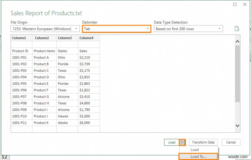 วิธีการแปลง Notepad เป็น Excel ด้วยคอลัมน์ (5 วิธี)