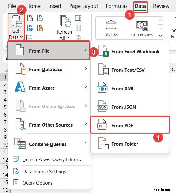 วิธีการดึงข้อมูลจาก PDF ไปยัง Excel (4 วิธีที่เหมาะสม)