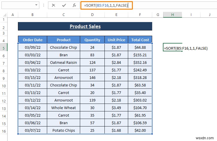 วิธีจัดเรียงแถวตามวันที่ใน Excel (8 วิธี)