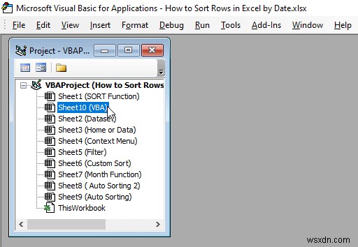 วิธีจัดเรียงแถวตามวันที่ใน Excel (8 วิธี)