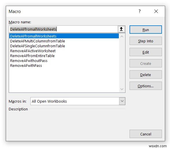 Excel VBA:ลบตัวกรองอัตโนมัติหากมีอยู่ (7 ตัวอย่าง)