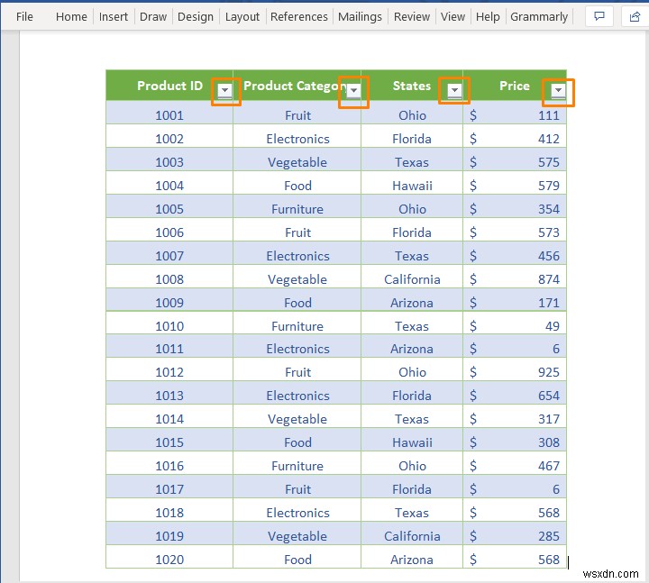 วิธีการรวมไฟล์ Excel ลงในเอกสาร Word