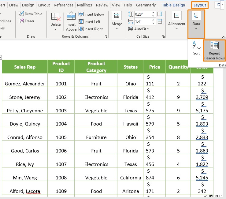 วิธีการรวมไฟล์ Excel ลงในเอกสาร Word