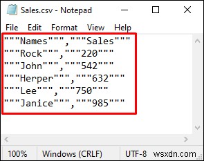 บันทึก Excel เป็น CSV ด้วยเครื่องหมายอัญประกาศคู่ (3 วิธีที่ง่ายที่สุด)