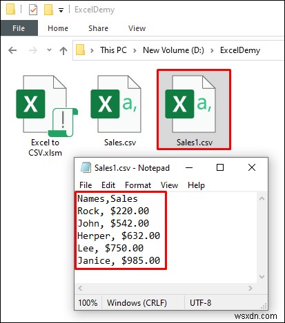 บันทึก Excel เป็น CSV ด้วยเครื่องหมายอัญประกาศคู่ (3 วิธีที่ง่ายที่สุด)