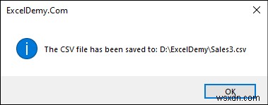 บันทึก Excel เป็น CSV ด้วยเครื่องหมายอัญประกาศคู่ (3 วิธีที่ง่ายที่สุด)