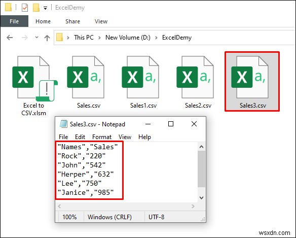 บันทึก Excel เป็น CSV ด้วยเครื่องหมายอัญประกาศคู่ (3 วิธีที่ง่ายที่สุด)
