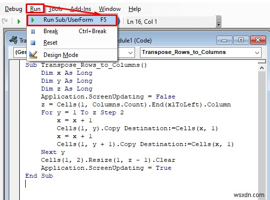 วิธีการย้ายทุก n แถวเป็นคอลัมน์ใน Excel (2 วิธีง่ายๆ)