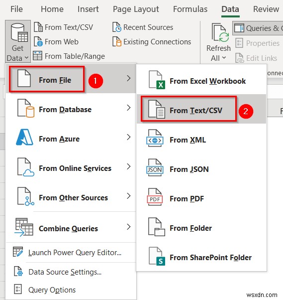 วิธีการเปิดไฟล์ CSV ใน Excel ด้วยคอลัมน์โดยอัตโนมัติ (3 วิธี)