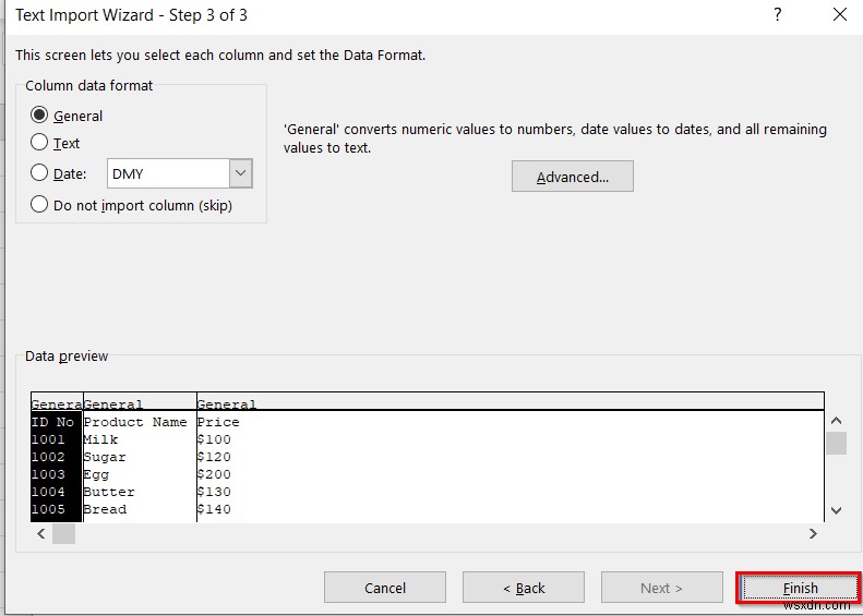 วิธีการเปิดไฟล์ CSV ใน Excel ด้วยคอลัมน์โดยอัตโนมัติ (3 วิธี)