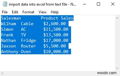 วิธีการนำเข้าข้อมูลจากไฟล์ข้อความลงใน Excel (3 วิธี)