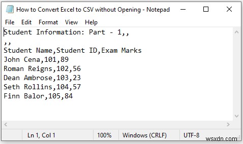 วิธีการแปลง Excel เป็น CSV โดยไม่ต้องเปิด (4 วิธีง่ายๆ)