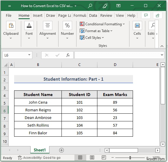 วิธีการแปลง Excel เป็น CSV โดยไม่ต้องเปิด (4 วิธีง่ายๆ)