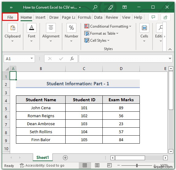 วิธีการแปลง Excel เป็น CSV โดยไม่ต้องเปิด (4 วิธีง่ายๆ)