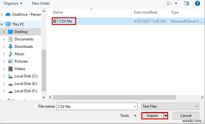 วิธีการเปิดไฟล์ CSV ที่มีคอลัมน์ใน Excel (3 วิธีง่ายๆ)