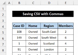 [แก้ไขแล้ว!] Excel ไม่บันทึก CSV ด้วยเครื่องหมายจุลภาค (7 วิธีที่เป็นไปได้)